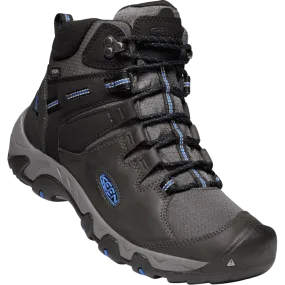 Men’s Keen Steens Mid Waterproof Boot – Magnet/Sky Diver