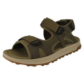 Mens Clarks Adjustable Mimic Grip Sole Sandals - ATL Trek Sun