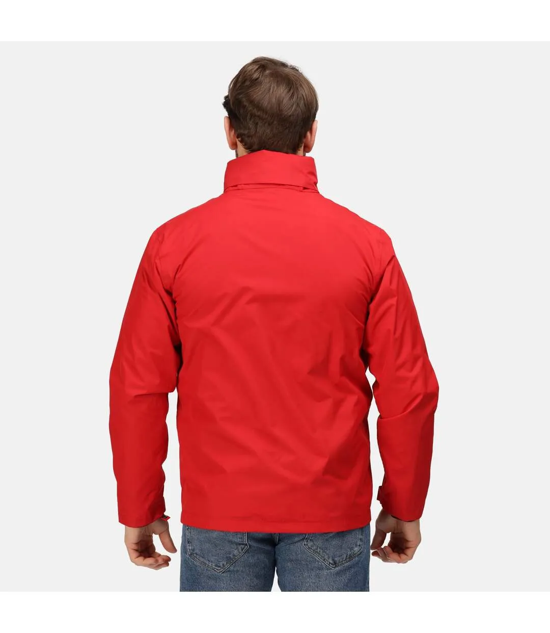 Mens classic waterproof jacket classic red/black Regatta