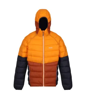 Mens harrock ii baffled padded jacket orange pepper/burnt copper Regatta