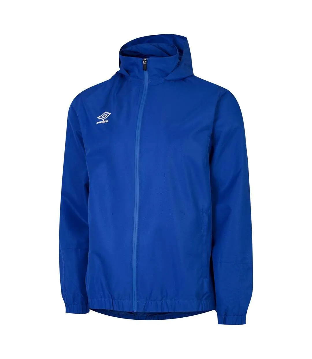 Mens total training waterproof jacket royal blue/white Umbro