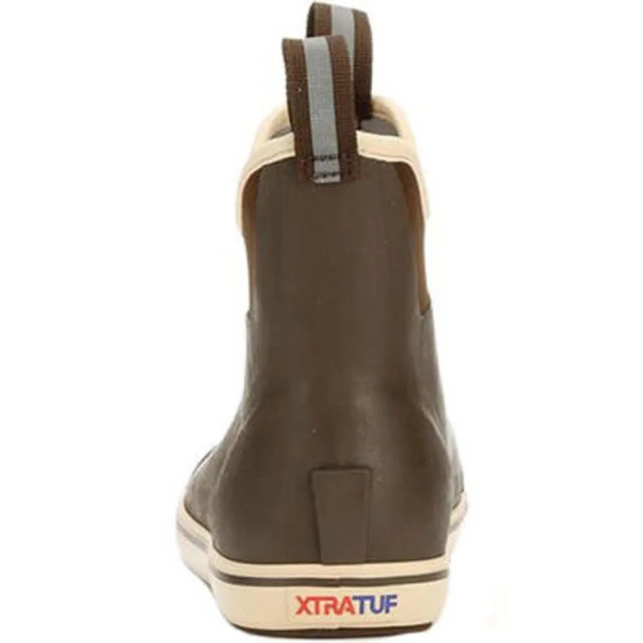 Men's XTRATUF 6" Ankle Deck Boot - Chocolate / Tan