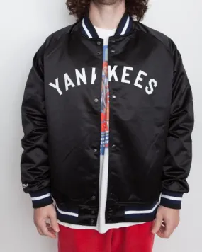 MITCHELL & NESS - Men - New York Yankees Satin Jacket - Black