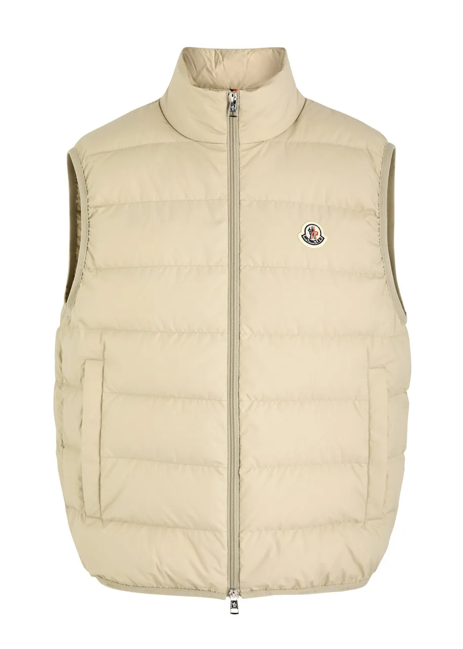 MONCLER Contrin quilted shell gilet  -                         -                     -                