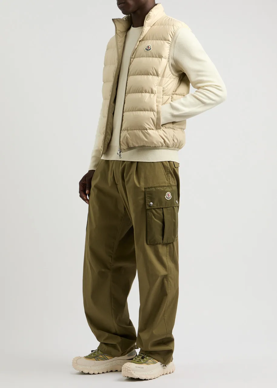 MONCLER Contrin quilted shell gilet  -                         -                     -                