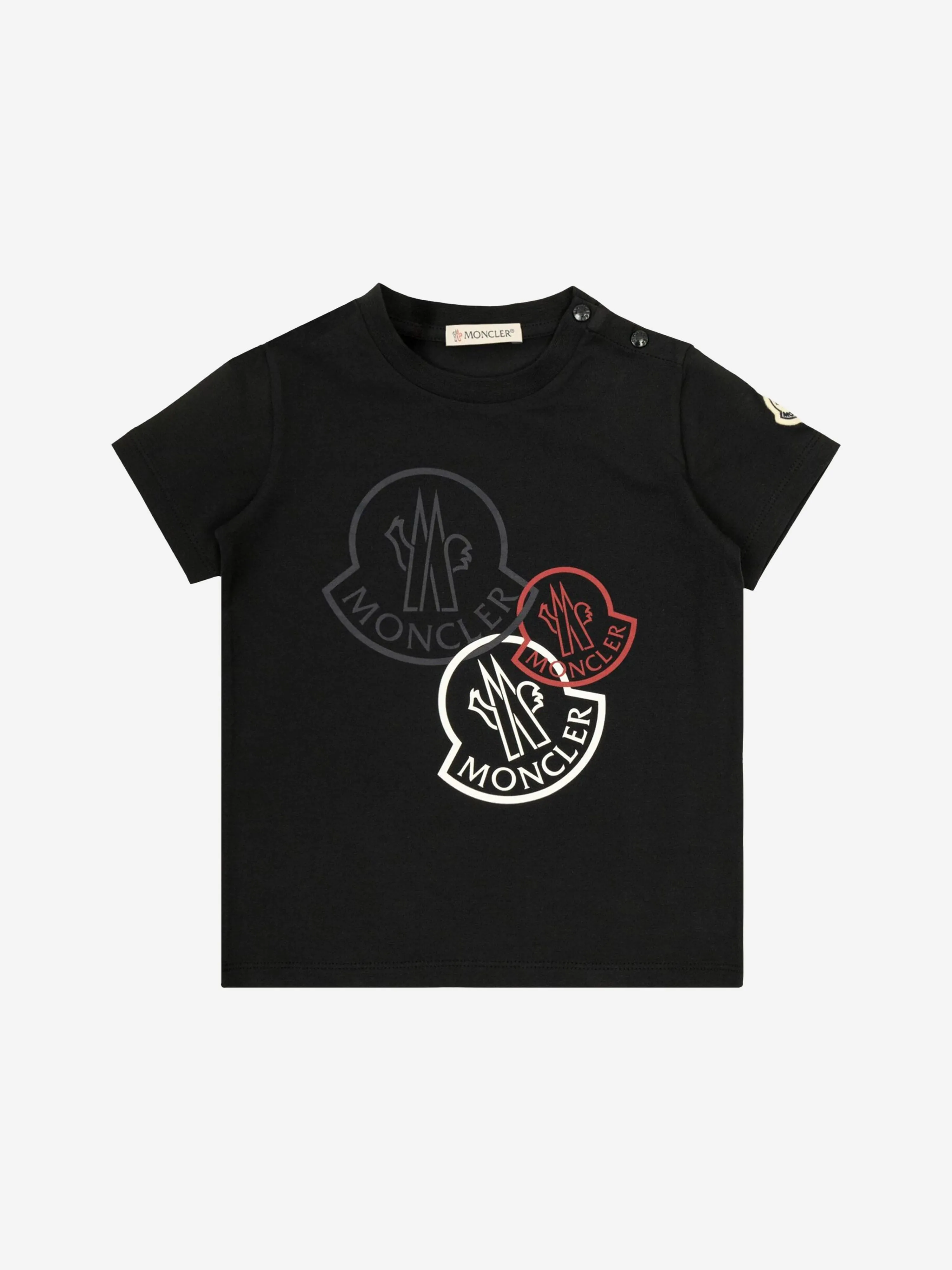 Moncler Enfant Baby Boys Logo T-Shirt in Navy