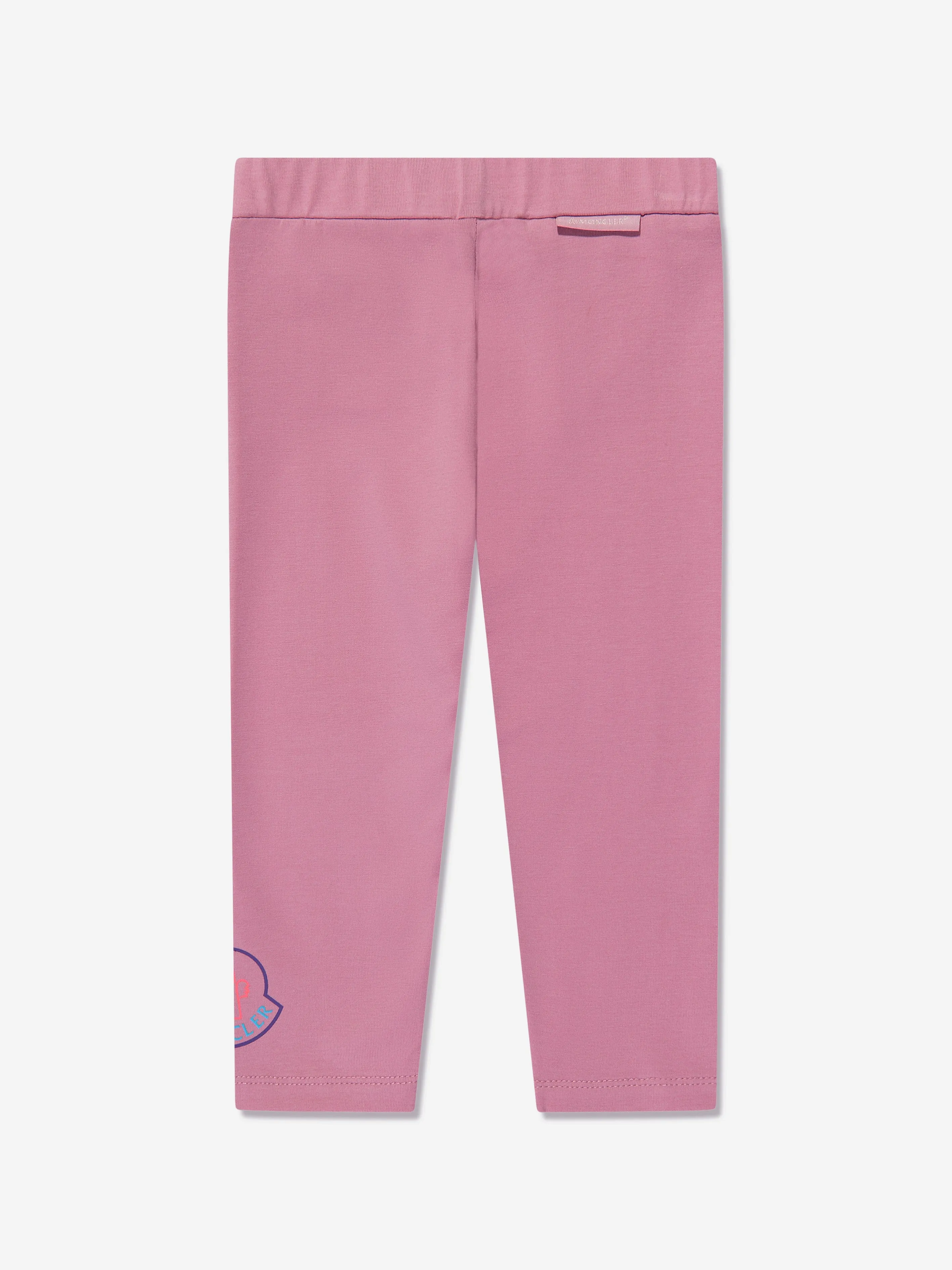 Moncler Enfant Baby Girls Jersey Bottoms in Pink