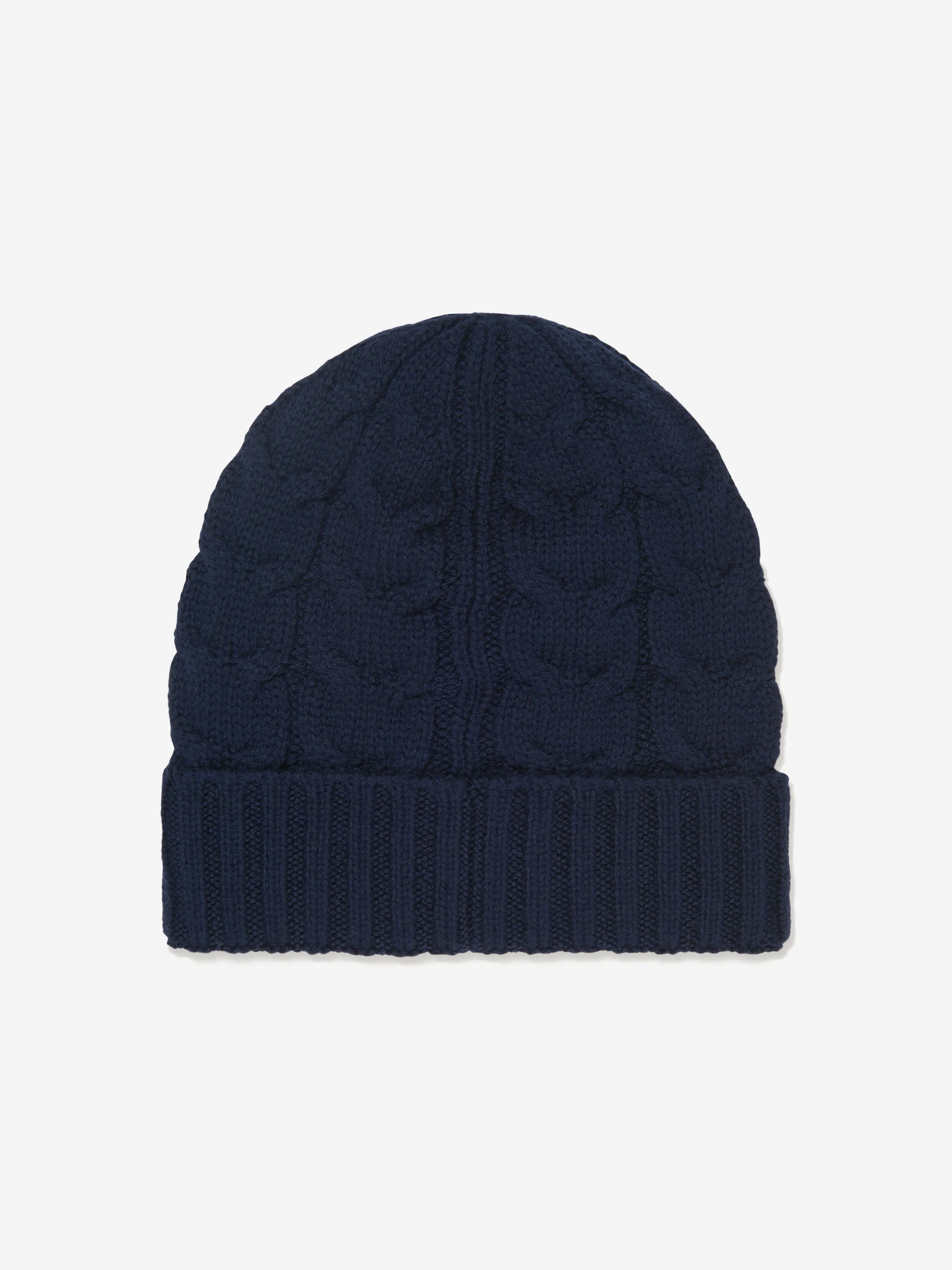 Moncler Enfant - Boys Wool Knitted Logo Hat | Childsplay Clothing