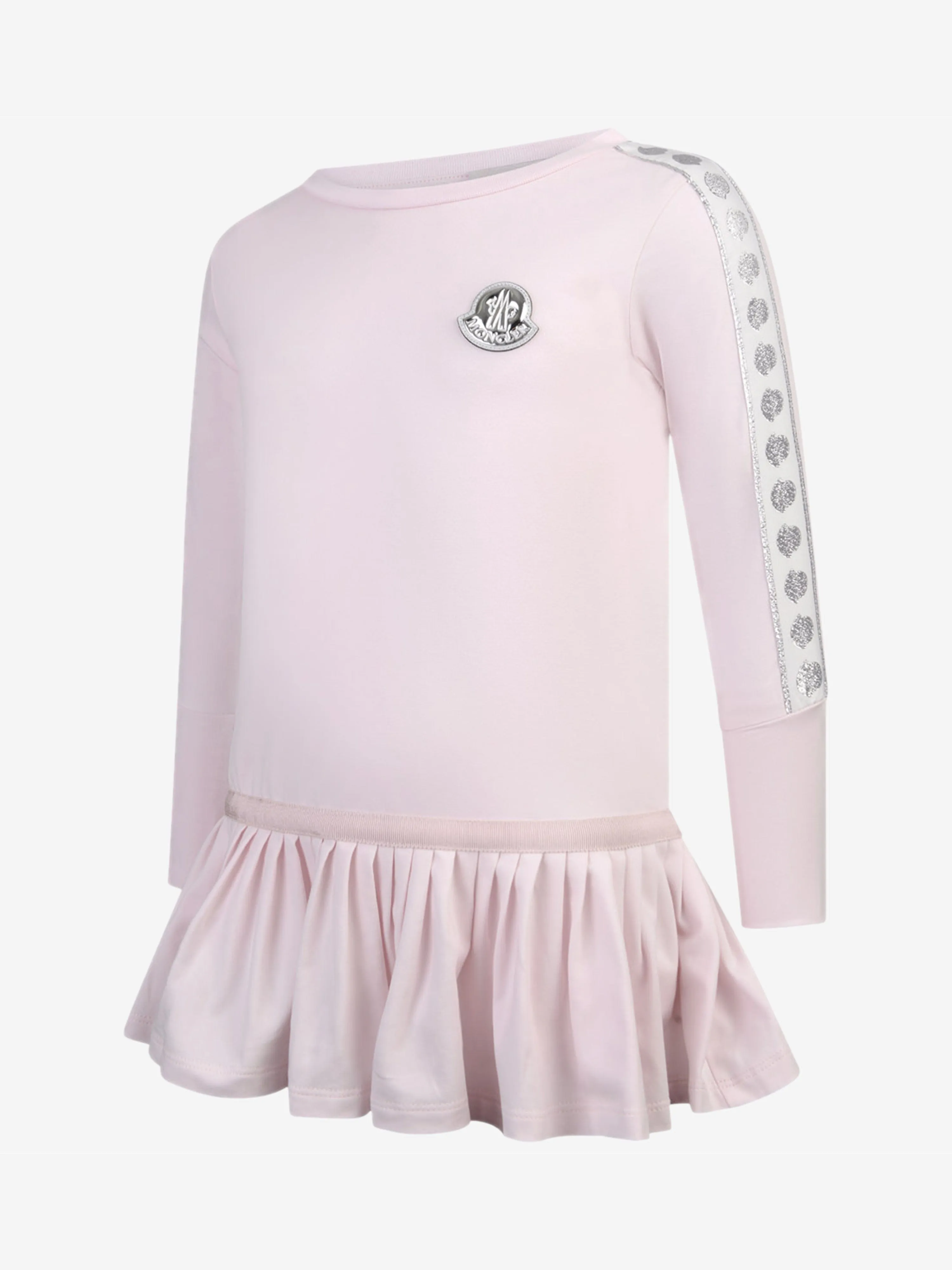 Moncler Enfant Girls Dress - Cotton Jersey Dress