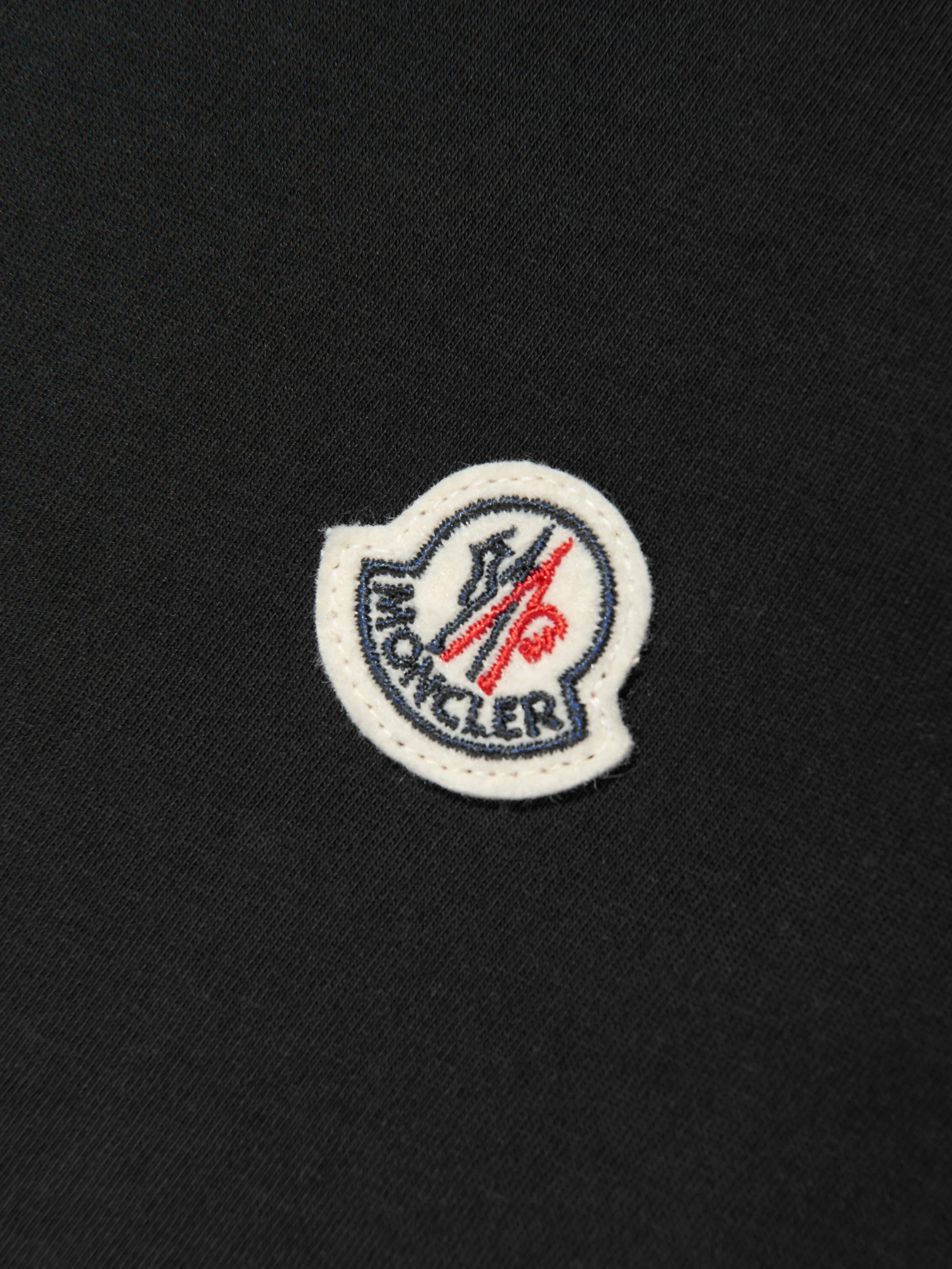 Moncler Enfant Kids Logo T-Shirt in Black