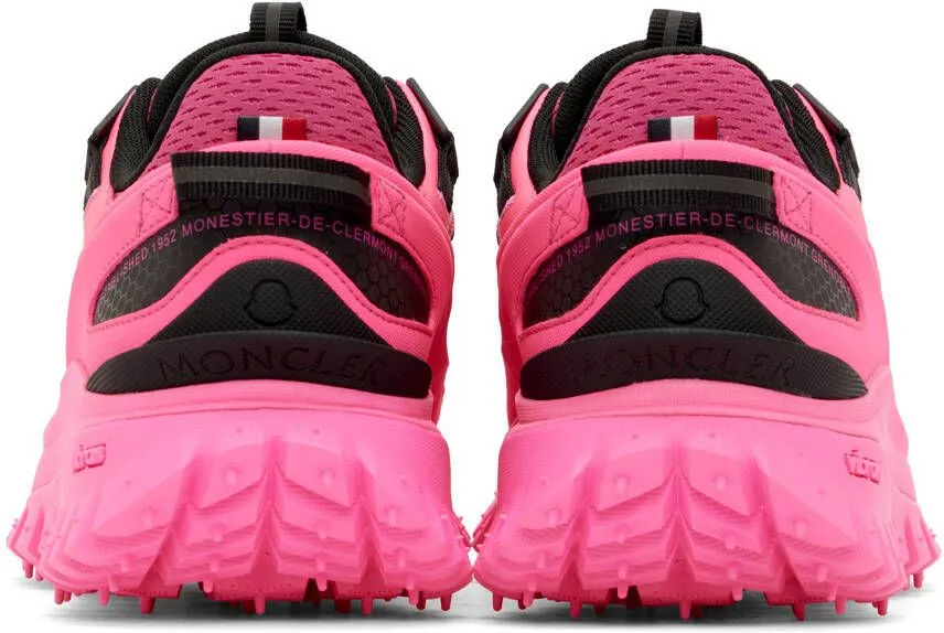 Moncler Grenoble Pink Trailgrip GTX Sneakers