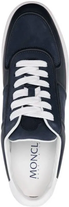 Moncler low-top lace-up sneakers Blue