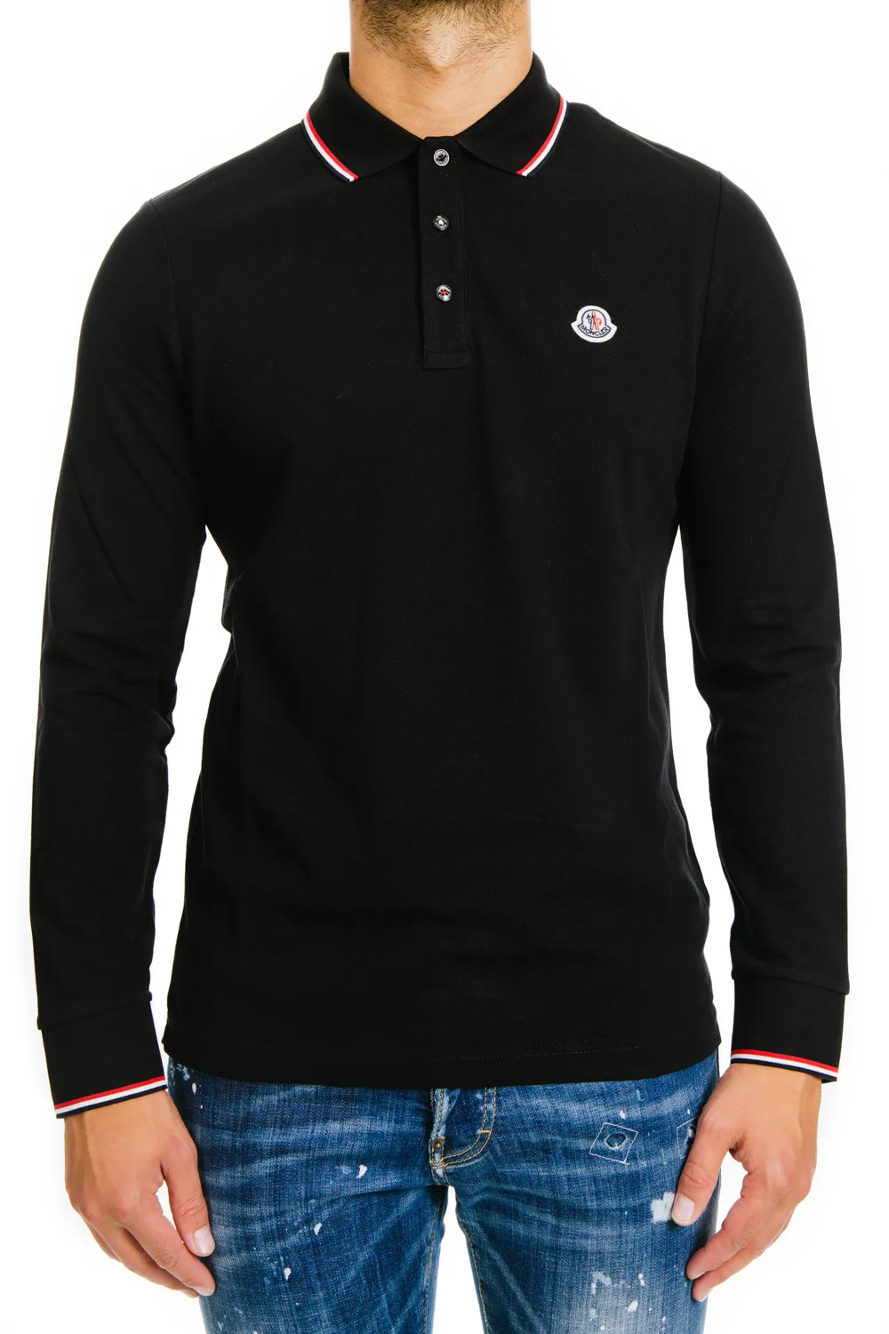 Moncler Maglia Polo M/l | Credomen