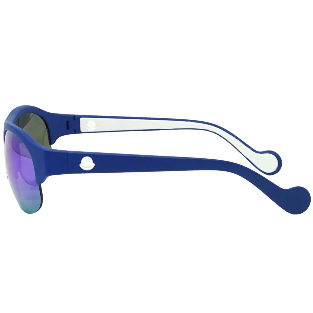 Moncler Ml0050 92X Blue Sunglasses