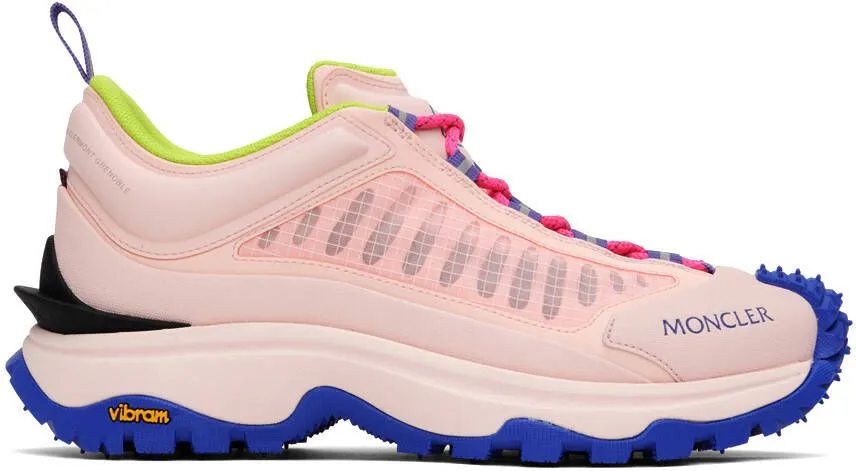 Moncler Pink Trailgrip Lite Sneakers