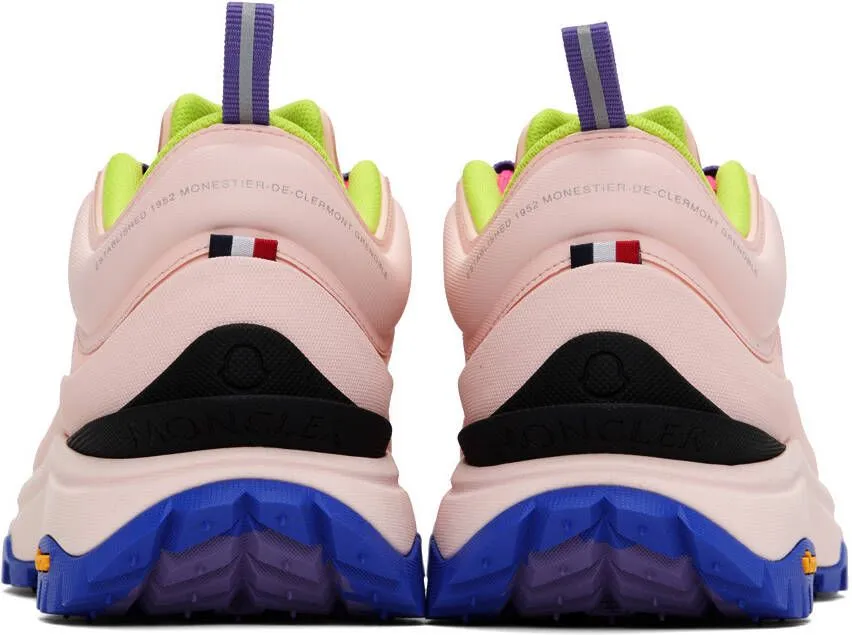 Moncler Pink Trailgrip Lite Sneakers