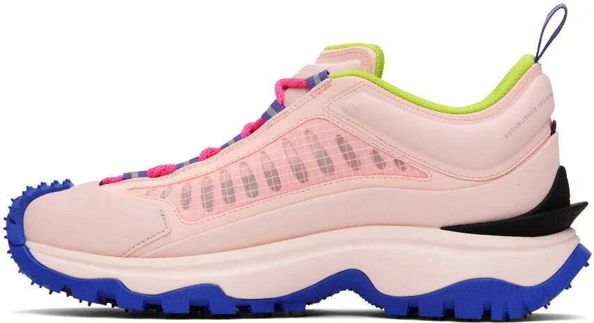 Moncler Pink Trailgrip Lite Sneakers