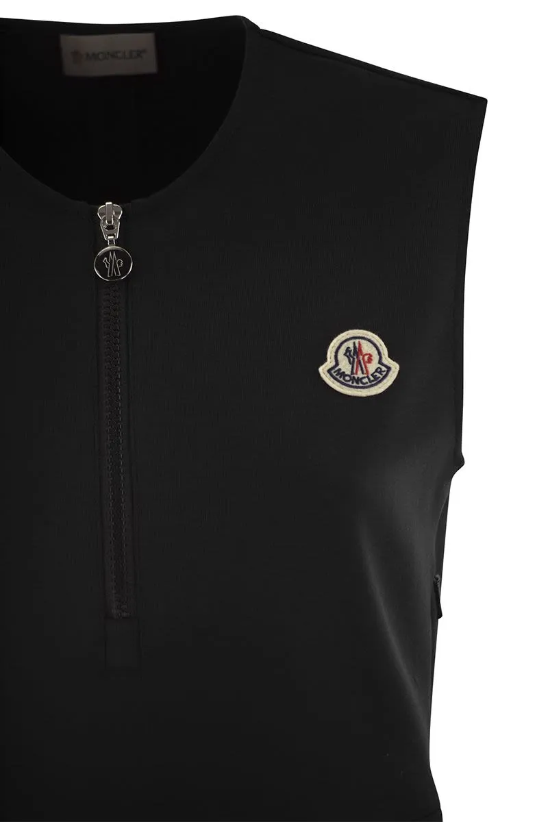 MONCLER Stylish Black Dress for Women - SS24 Collection