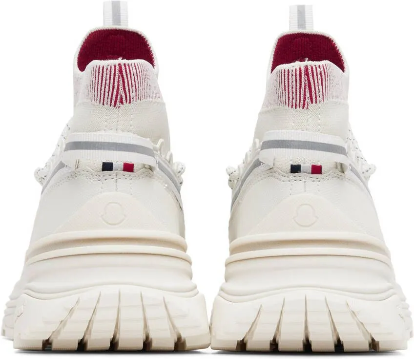 Moncler White Monte Runner Sneakers