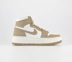 Nike Air Jordan 1 Elevate Mid Trainers White Desert Sail