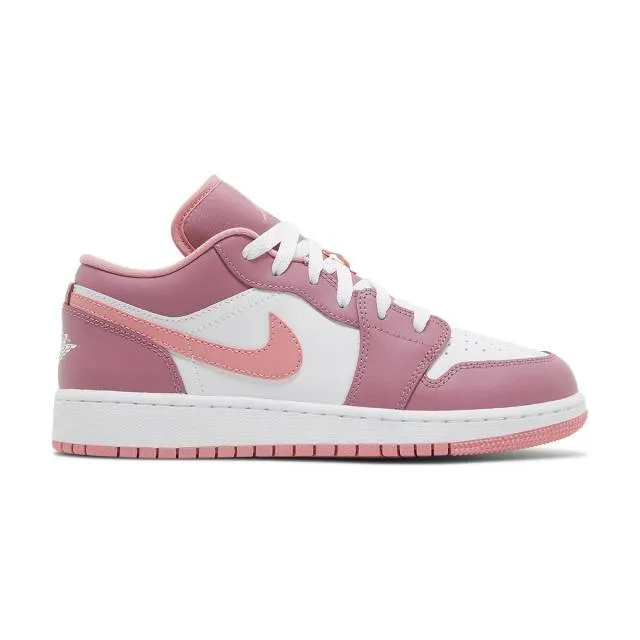 Nike Air Jordan 1 Low GS (Desert Berry/ Pink/ Coral Chal...