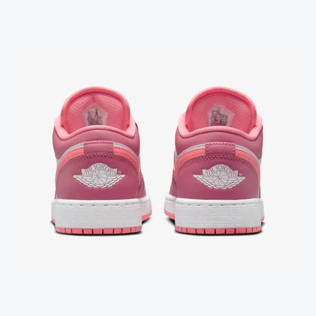 Nike Air Jordan 1 Low GS (Desert Berry/ Pink/ Coral Chal...