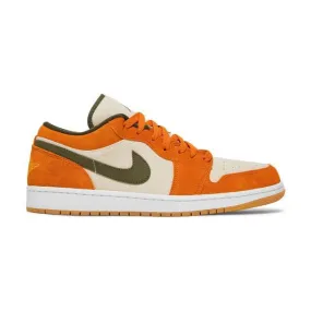 Nike Air Jordan 1 Low SE (Ceramic/ White/ Medium Olive/ ...