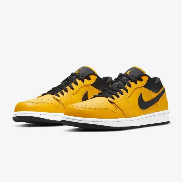 Nike Air Jordan 1 Low (University Gold/ Black/ White Yel...