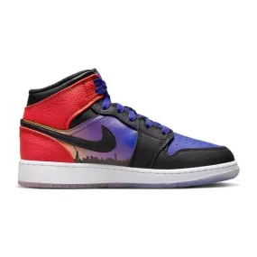 Nike Air Jordan 1 Mid GS (Skyline/ Blue/ Concord/ Black/...