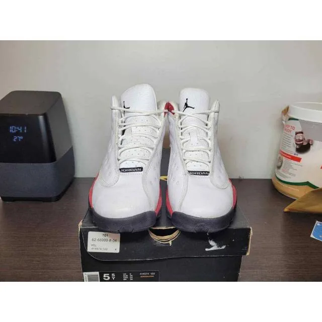 Nike Air Jordan 13 XIII Retro Red Black White Chicago 41...