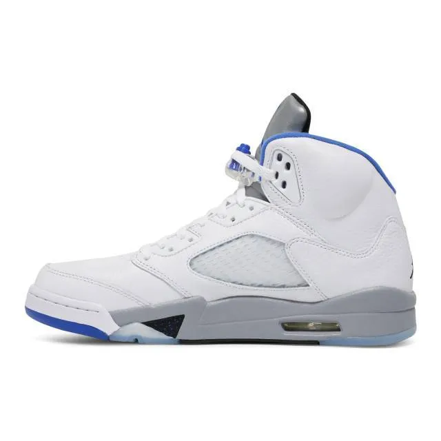 Nike Air Jordan 5 Retro (Stealth 2.0/ White/ Stealth/ Bl...