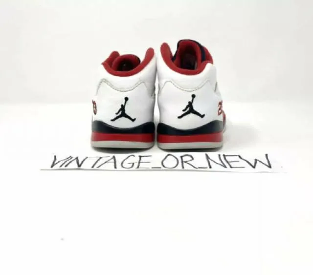 Nike Air Jordan V 5 Fire Red 2013 Retro TD Toddler 44089...