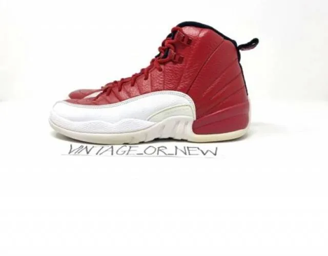 Nike Air Jordan XII 12 Gym Red Alternate Retro 2016 BG G...