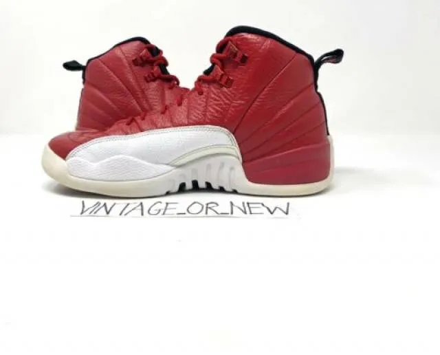 Nike Air Jordan XII 12 Gym Red Alternate Retro 2016 BG G...