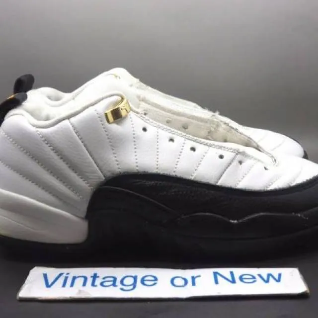 Nike Air Jordan XII 12 Low Taxi Retro GS 2004 sz 6Y