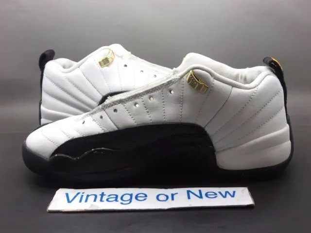 Nike Air Jordan XII 12 Low Taxi Retro GS 2004 sz 6Y