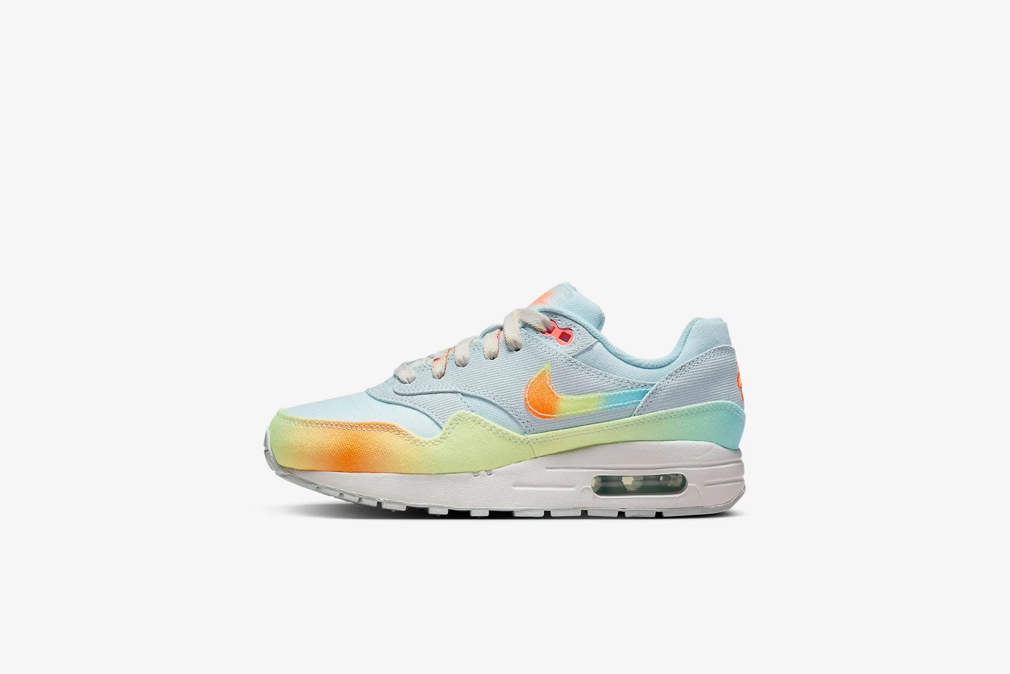 Nike Air Max 1 BG GS - Glacier Blue / Total Orange