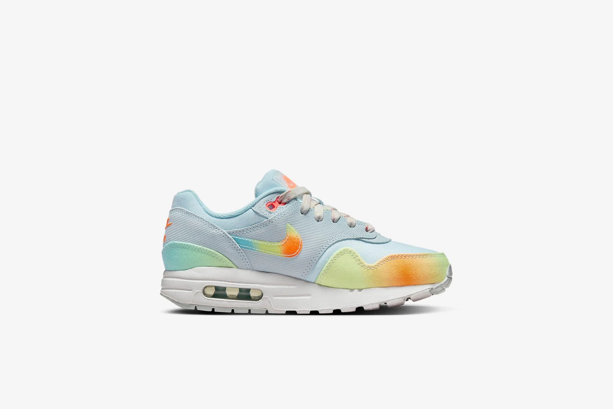 Nike Air Max 1 BG GS - Glacier Blue / Total Orange