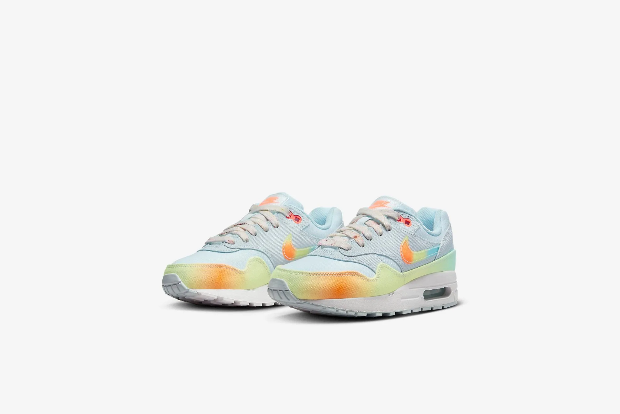 Nike Air Max 1 BG GS - Glacier Blue / Total Orange