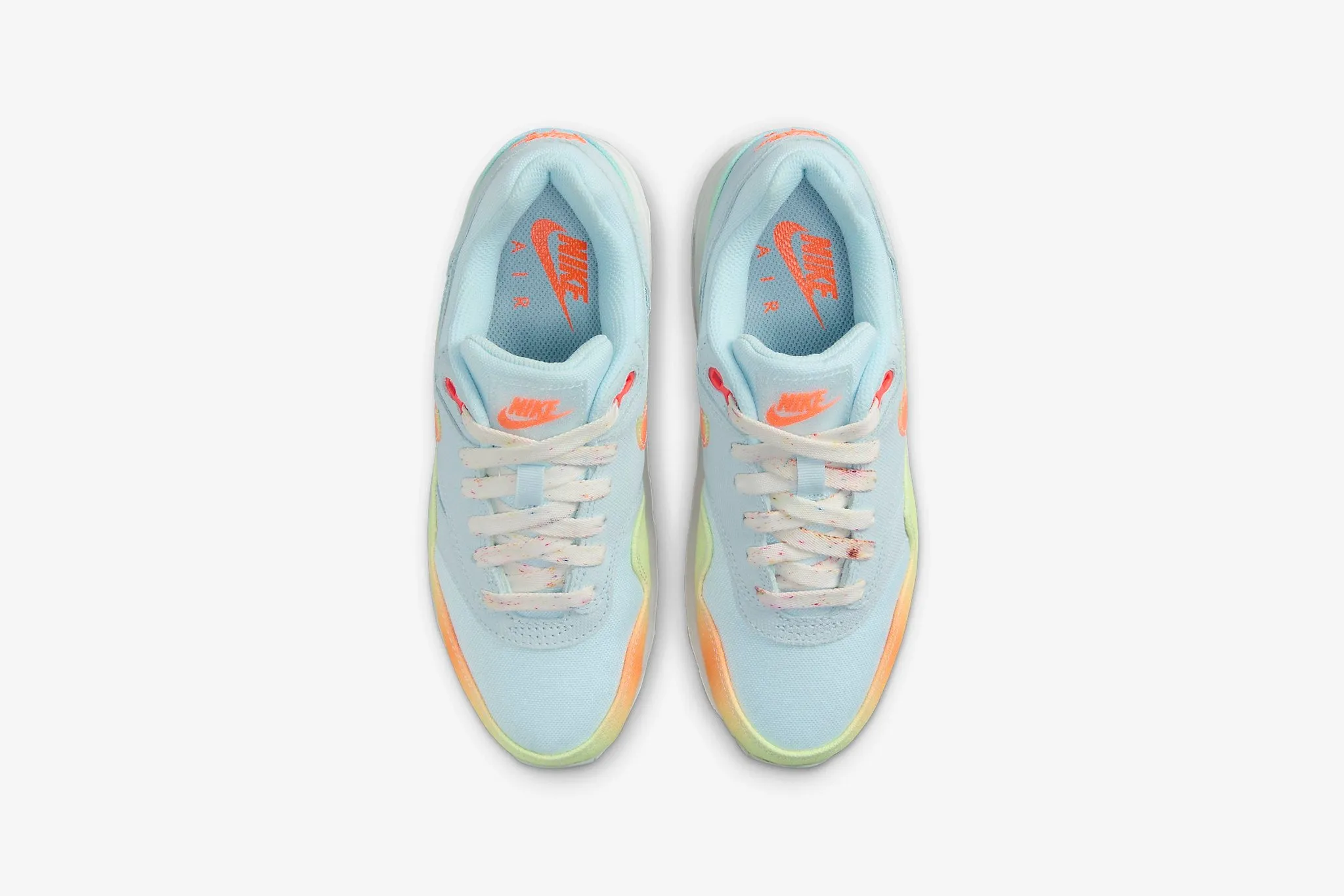 Nike Air Max 1 BG GS - Glacier Blue / Total Orange