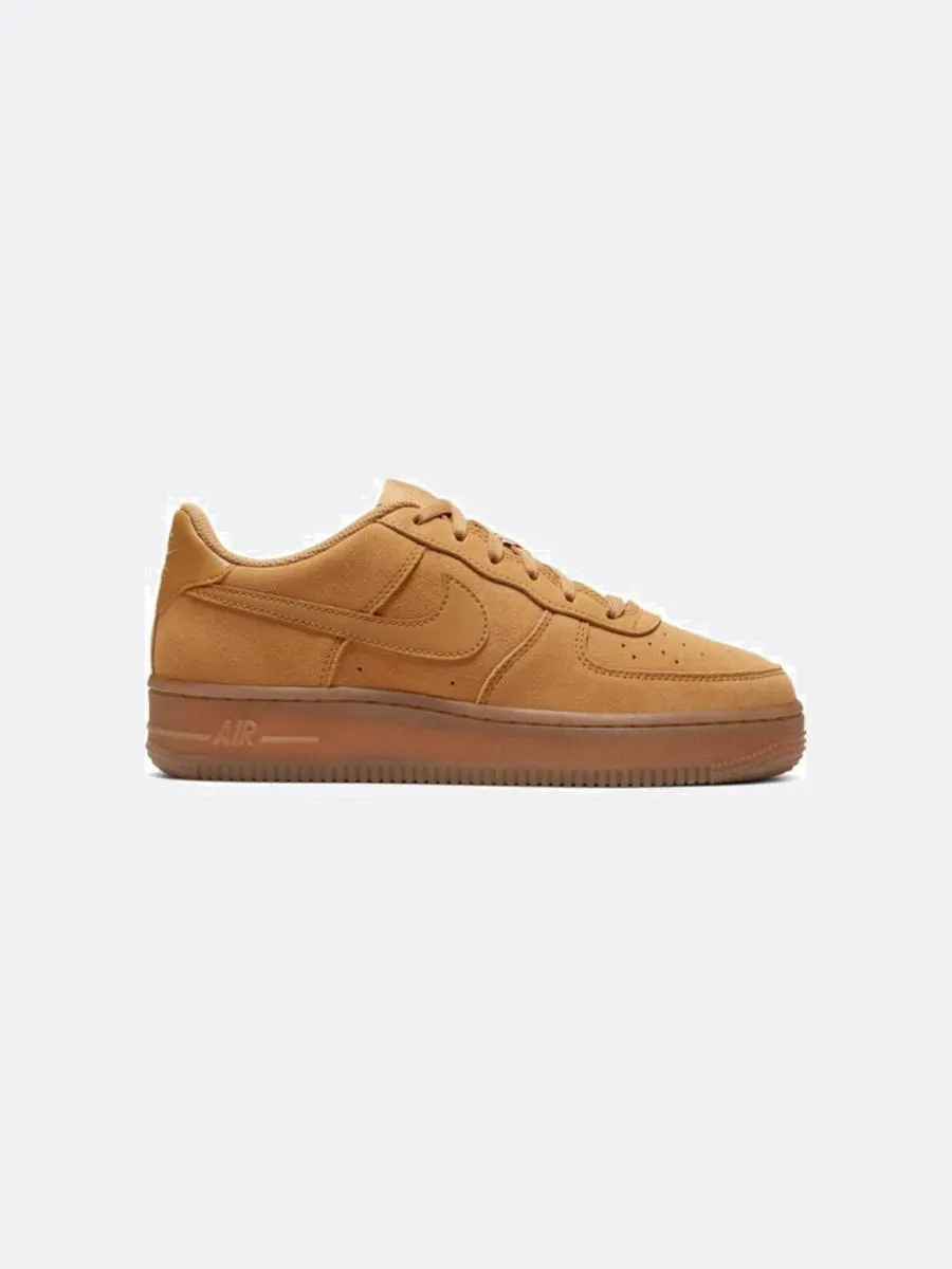 Nike - Boy - GS Air Force 1 Low - Wheat/Gum Light Brown