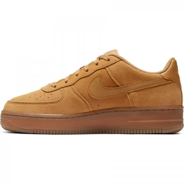 Nike - Boy - GS Air Force 1 Low - Wheat/Gum Light Brown