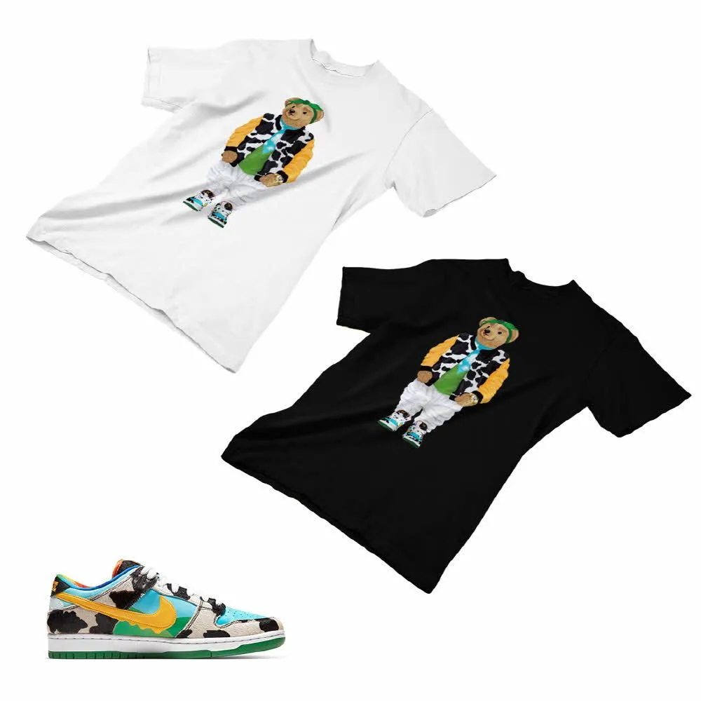 Nike Dunk Ben Jerry’s Matching Custom Designed T shirt ND 1-2-18