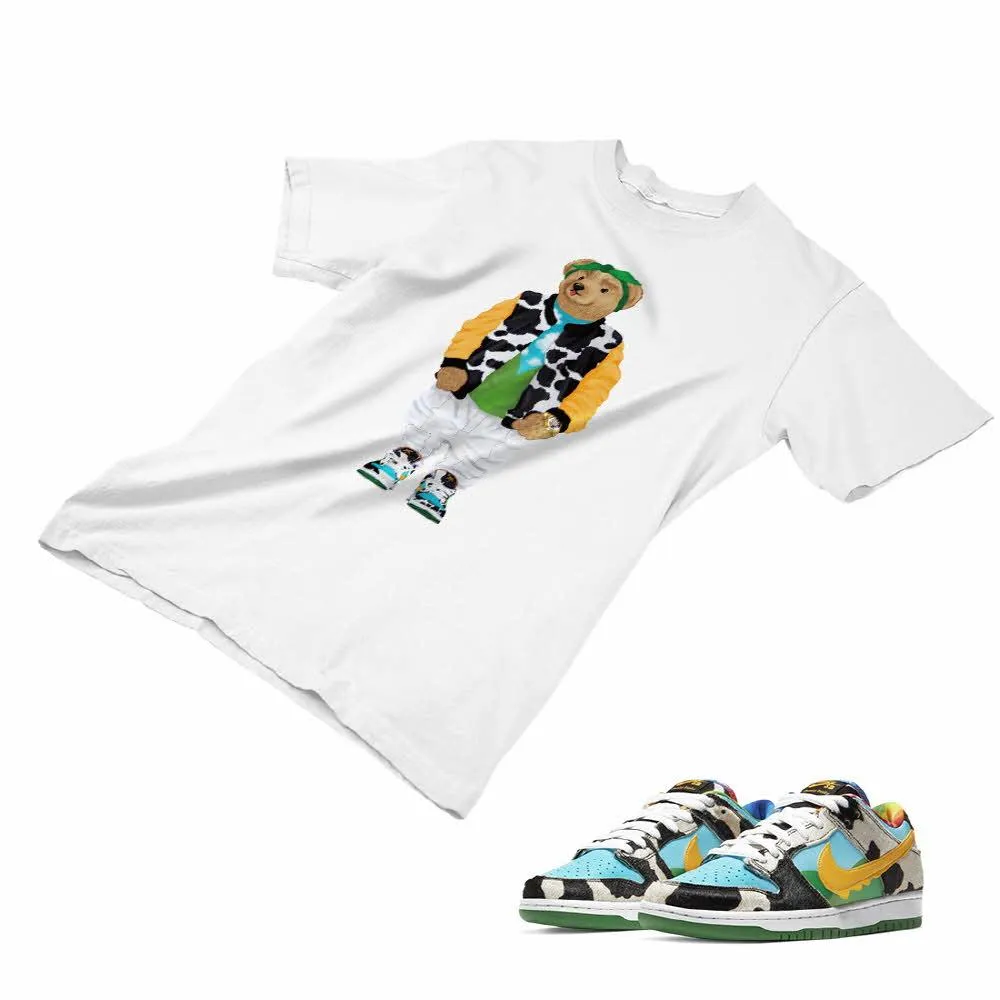 Nike Dunk Ben Jerry’s Matching Custom Designed T shirt ND 1-2-18