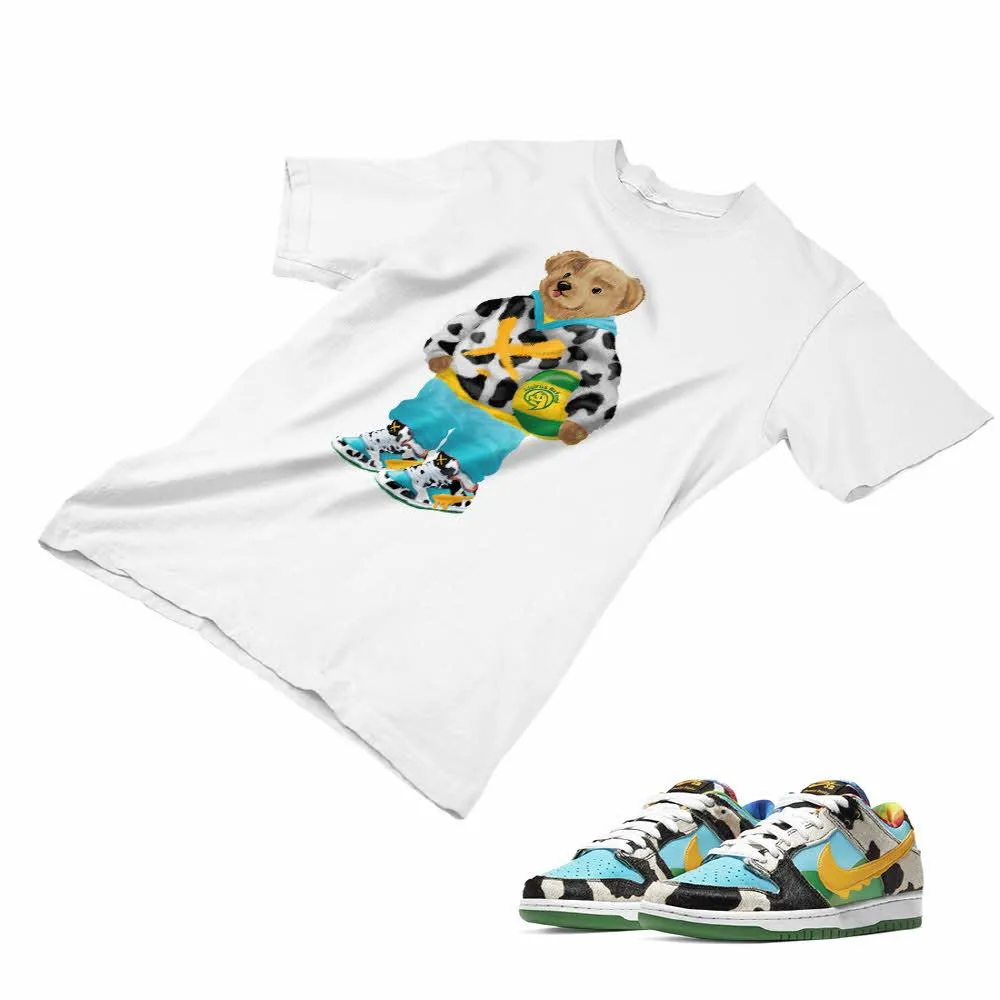 Nike Dunk Ben Jerry’s Matching Custom Designed T shirt ND 1-2-21