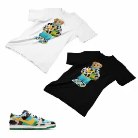 Nike Dunk Ben Jerry’s Matching Custom Designed T shirt ND 1-2-21