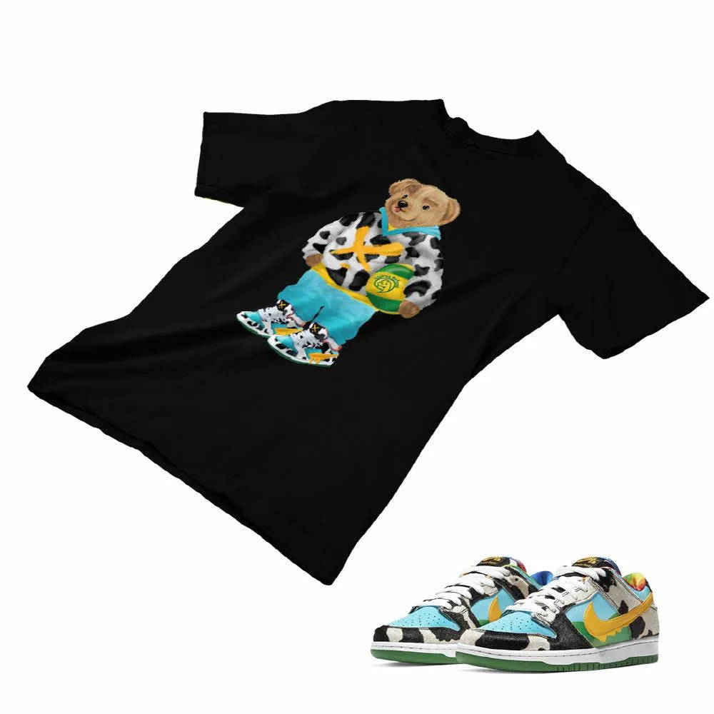 Nike Dunk Ben Jerry’s Matching Custom Designed T shirt ND 1-2-21