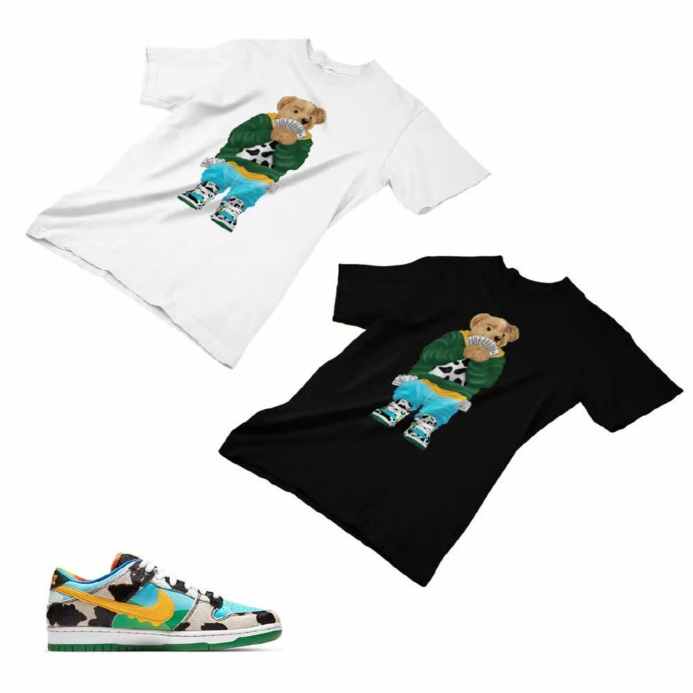 Nike Dunk Ben Jerry’s Matching Custom Designed T shirt ND 1-2-22