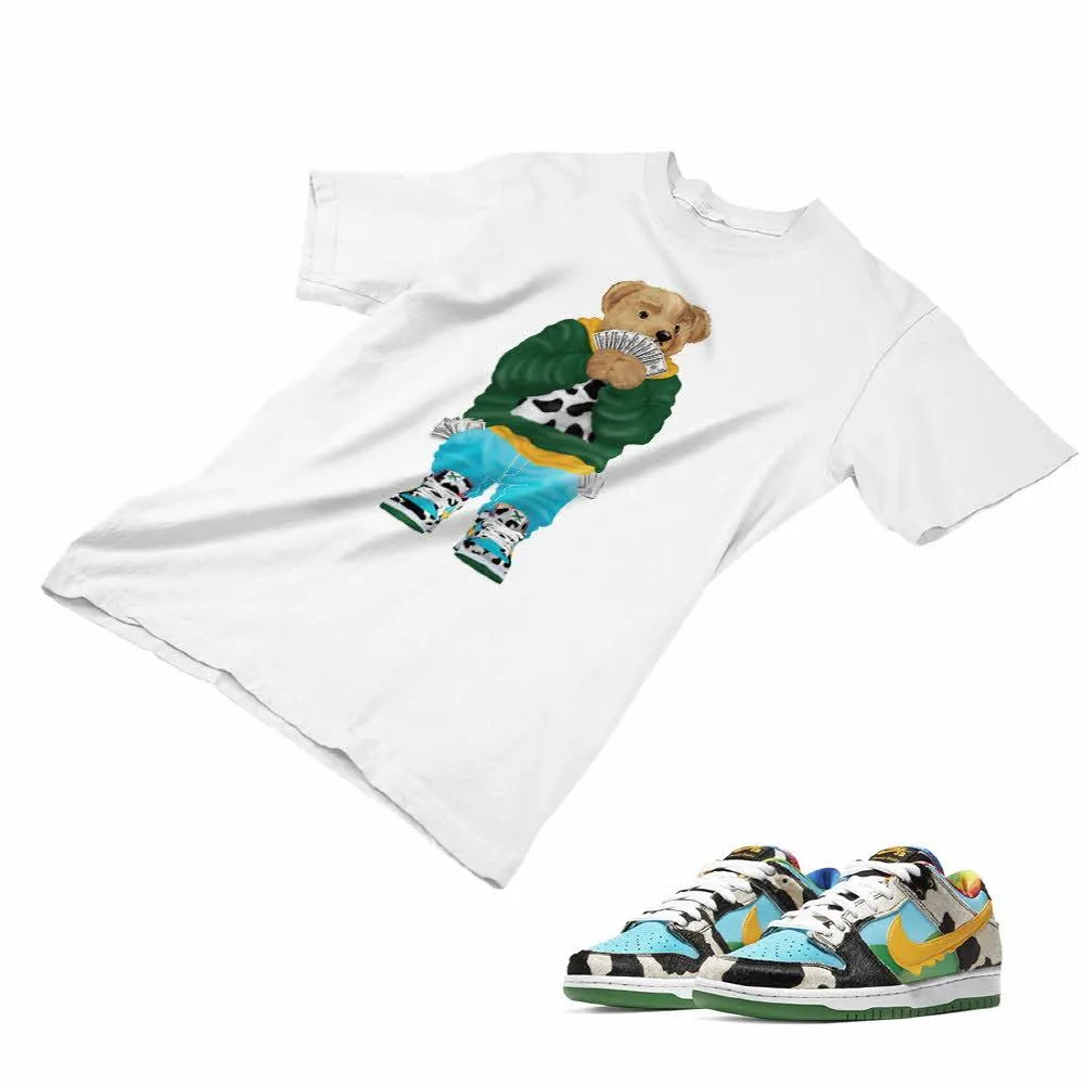 Nike Dunk Ben Jerry’s Matching Custom Designed T shirt ND 1-2-22