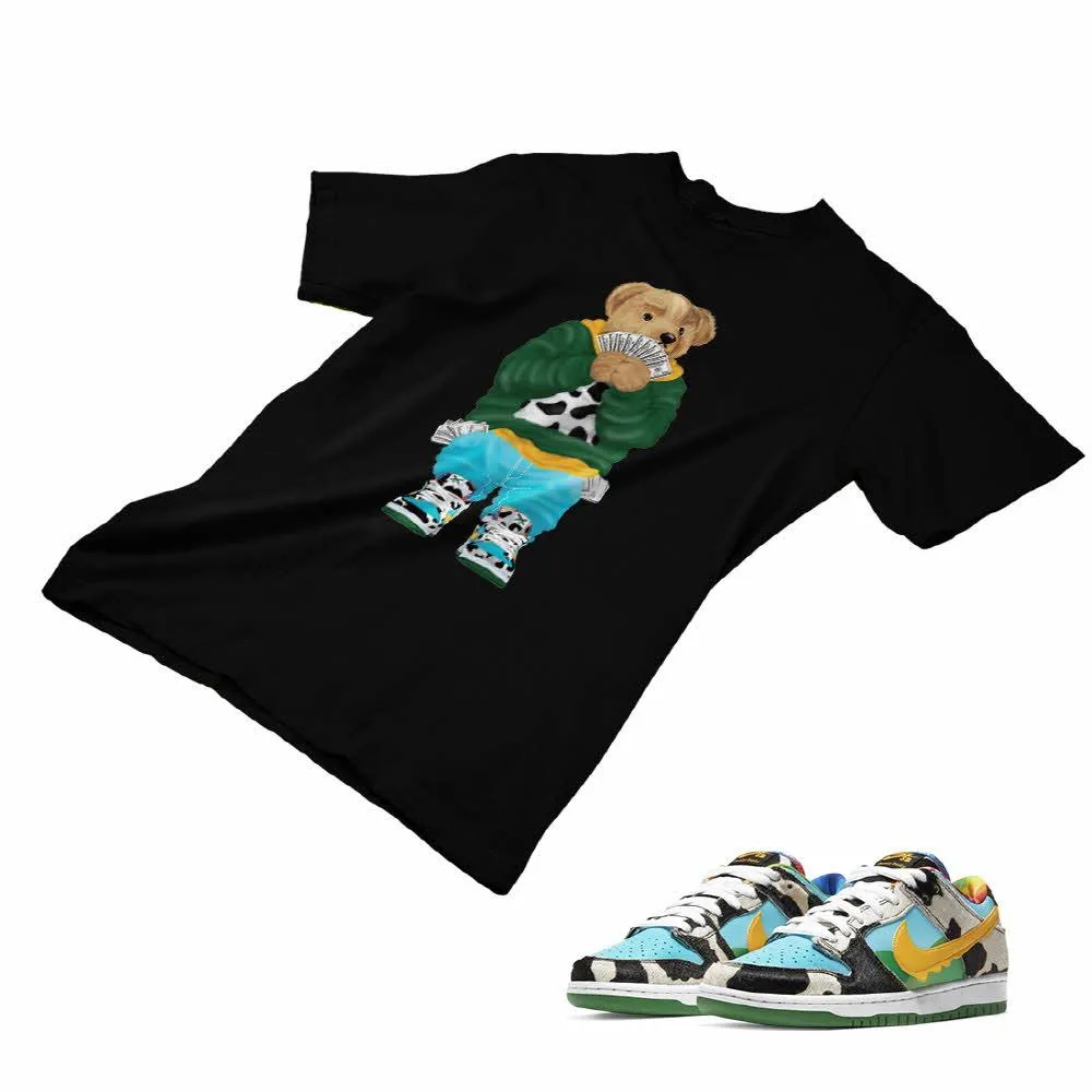 Nike Dunk Ben Jerry’s Matching Custom Designed T shirt ND 1-2-22